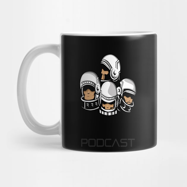 Official Black Astronauts Podcast Logo by Black Astronauts Podcast Network Store